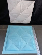 tile casting mould to produce plaster or concrete tiles , size approx 295mm sq