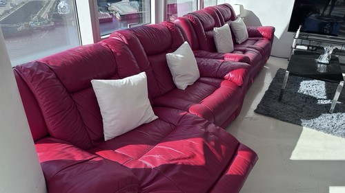 Leather electric recliner - leather,