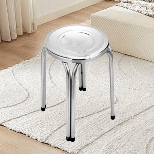 Stacking stool stainless - stool, steel