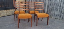 4 Vintage G Plan Chairs