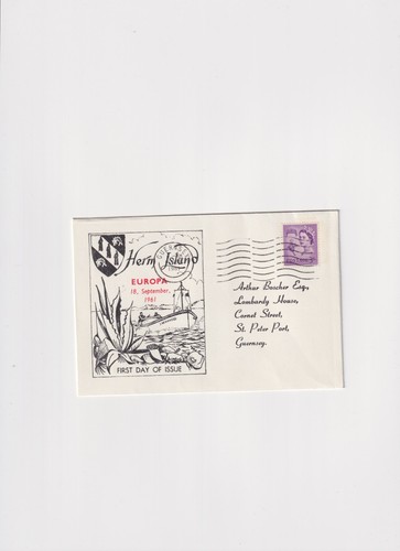 Herm island europa 1961 - island,