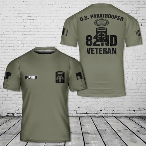 Custom name army 82nd - custom, us
