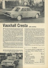 VAUXHALL CRESTA PB original