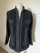 LEO GUY GREY ZIPPED JACKET
