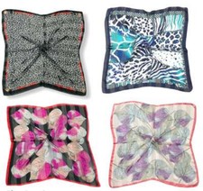 New Top Quality Square Satin Scarf Scarves Neck Head Wrap Bandana Girls Ladies