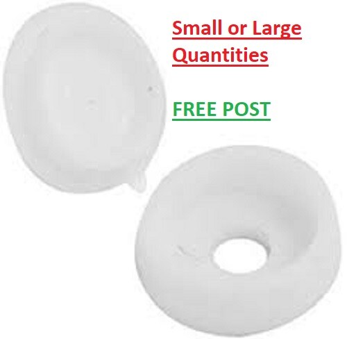 Hinged screw cap covers - screw,