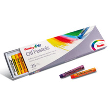 Pentel Oil Pastels Assorted Set (25pc)