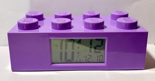 Lego brick digital alarm - brick, clock