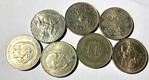 Qeii commemorative crowns - uk,