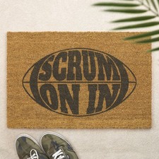 Scrum On In Rugby Brush