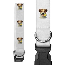 'Jack Russell With Tennis Ball' Dog Collars (PR051671)