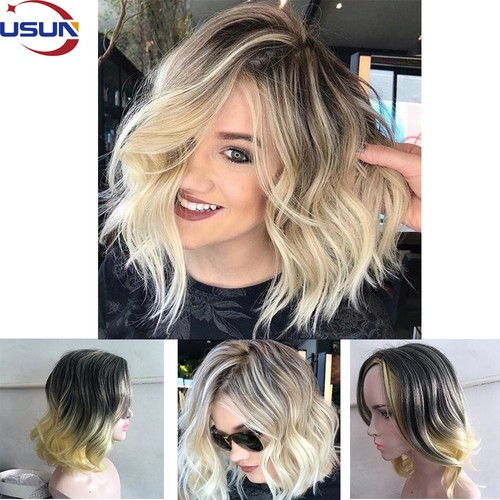 Short ombre ash - ash, human