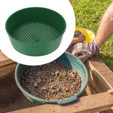 Garden Soil Sieve, Soil Dirt Sieve, Portable Lightweight 8.2" Diameter Garden