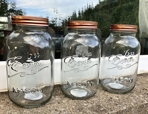 Eerin mason jar 1000ml - 1000ml, set