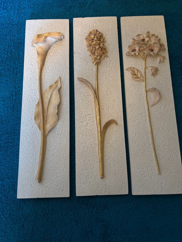 Set resin flower wall - , 3d