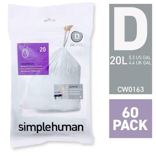 Simplehuman bin liners code - bin,