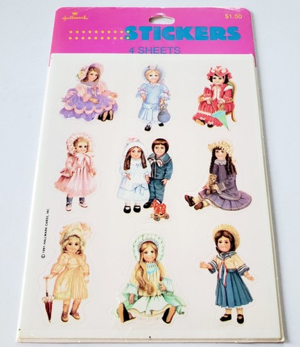 Hallmark sticker sheets - sticker,
