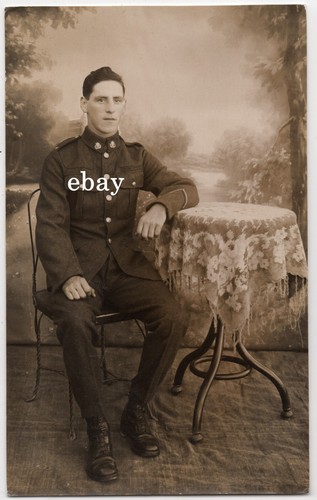 Military postcard ww1 era - military,