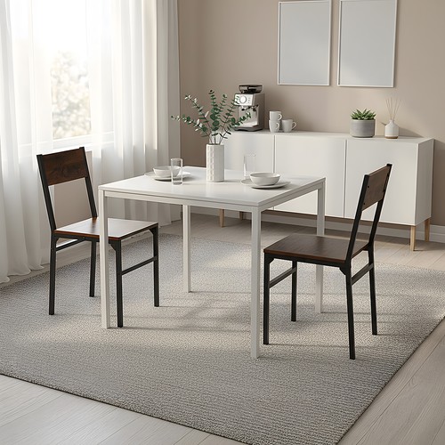 2pcs dining chairs retro - chairs,,