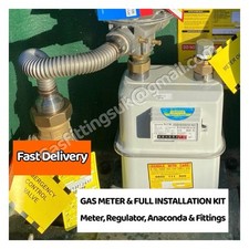 Gas Meter U16/G10 Full Installation Kit - Fast Delivery Lrg House/Small Business