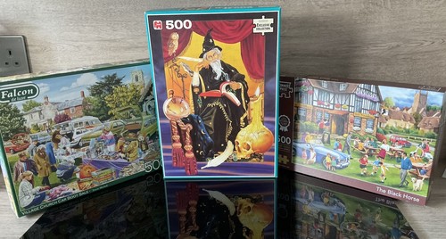500 piece jigsaws all - x,