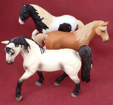 SCHLEICH HORSE BUNDLE STALLION GYPSY VANNER COB AM LINES 69 x 3