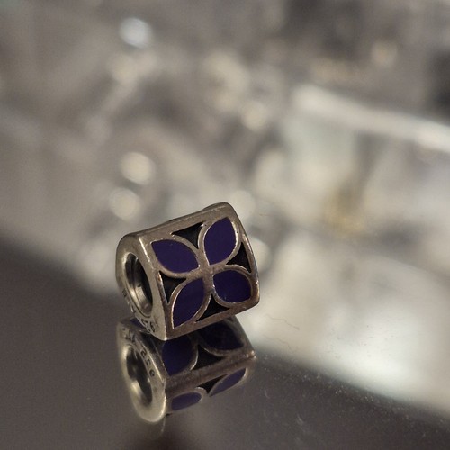 Genuine pandora purple enamel - ,