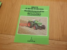 Deutz Fahr D 80 06 & D 80 06A