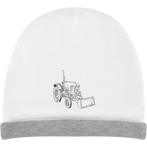 Tractor with digger - with,