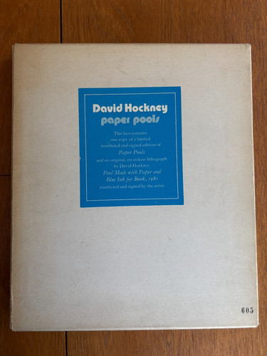 David hockney paper pools - hockney,