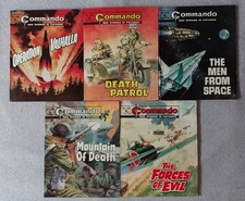 Vintage Commando War Comics