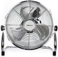 18” Metal Floor Fan, High