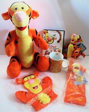 Disney Tigger Gift Bundle, Soft toys, DVD, Mug, Pencil case, Child Wash Mitten