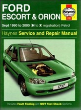 Ford Escort and Orion Service