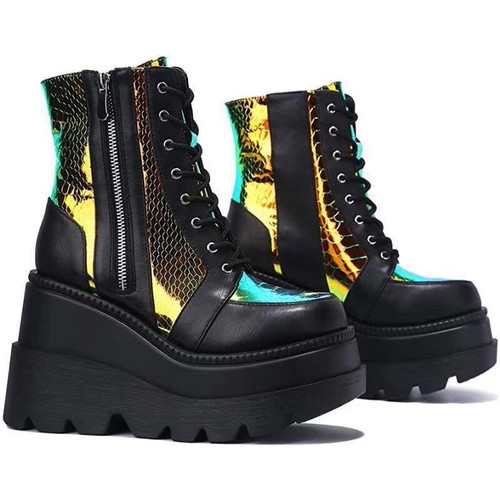 Womens goth punk ankle - punk,