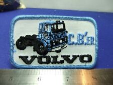 Volvo truck patch badge cb citizens band radio trucker embroidered cloth 1970s