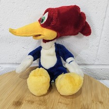 Vintage Universal studios Woody Woodpecker Soft Toy Plush 30cm