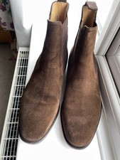 Loake 1880 uk made Burghley Suede premium Chelsea Boots 10