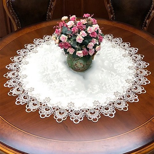 Round tablecloth with - round,