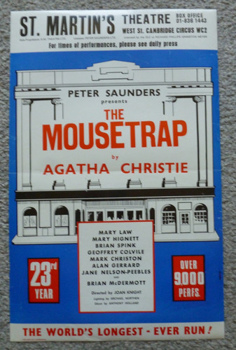 The mousetrap 23rd year - the, london