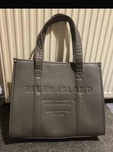 River island womens grey faux - grey,