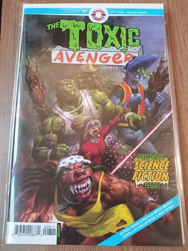 Toxic avenger comics - toxic,