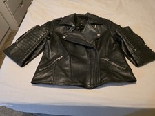 Women's Real Leather JKT by River Island Brandnew Size 10 Beautiful JKT Style