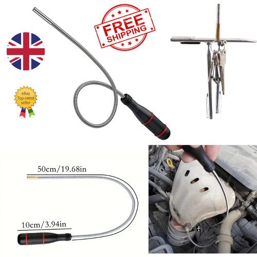 Flexible magnetic pickup tool - flexible,