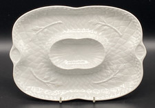 ROYAL WORCESTER GOURMET CRUDITE (DIP) RECTANGULAR WHITE DISH