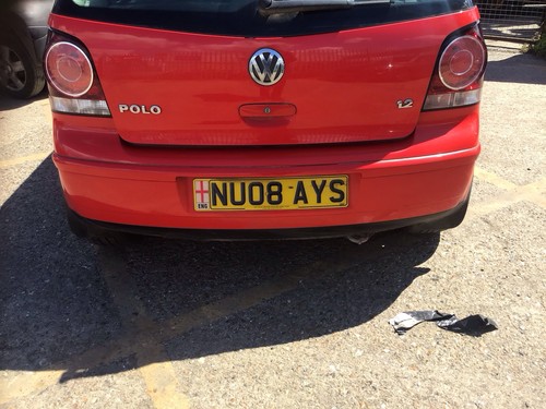 Volkswagen polo 9n3 rear - 9n3,