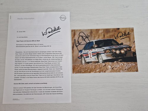 Opel ascona 400 rothmans - opel,
