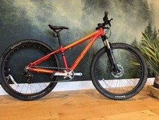 Islabike Creig 26 kids hardtail mountain bike - red/ orange