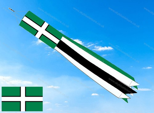 Devon county flag windsock - devon,