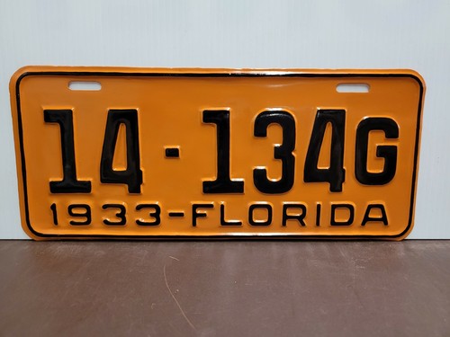 1933 florida truck - 1933, license